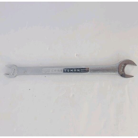 Vintage Craftsman 4 pc. 7mm-15mm Open-End Wrench Set, -V- Series, Made in USA - Picture 16 of 16